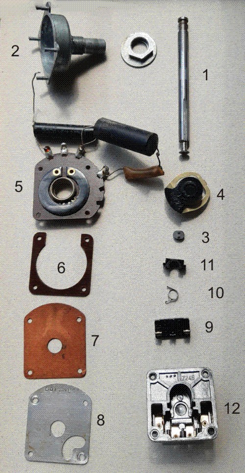 Potentiometer zerlegt 2