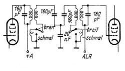 AEG 3074WD3D band width control